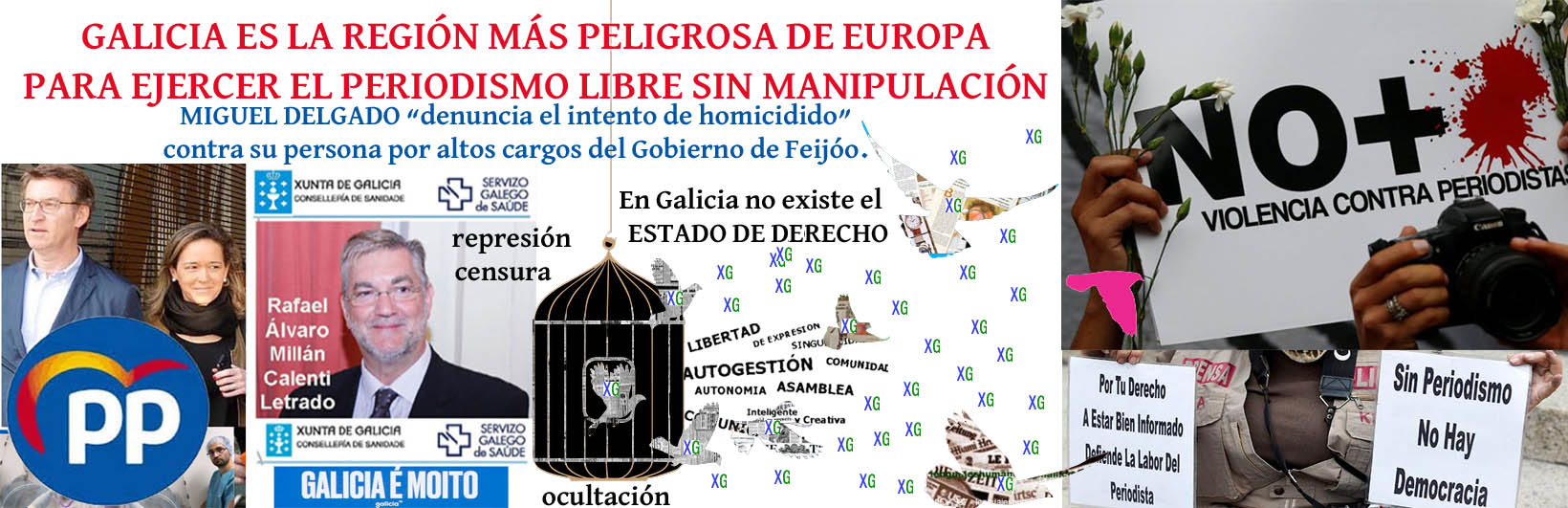Xornal Galicia | La democracia muere con la perdida de la Libertad de  Expresión..