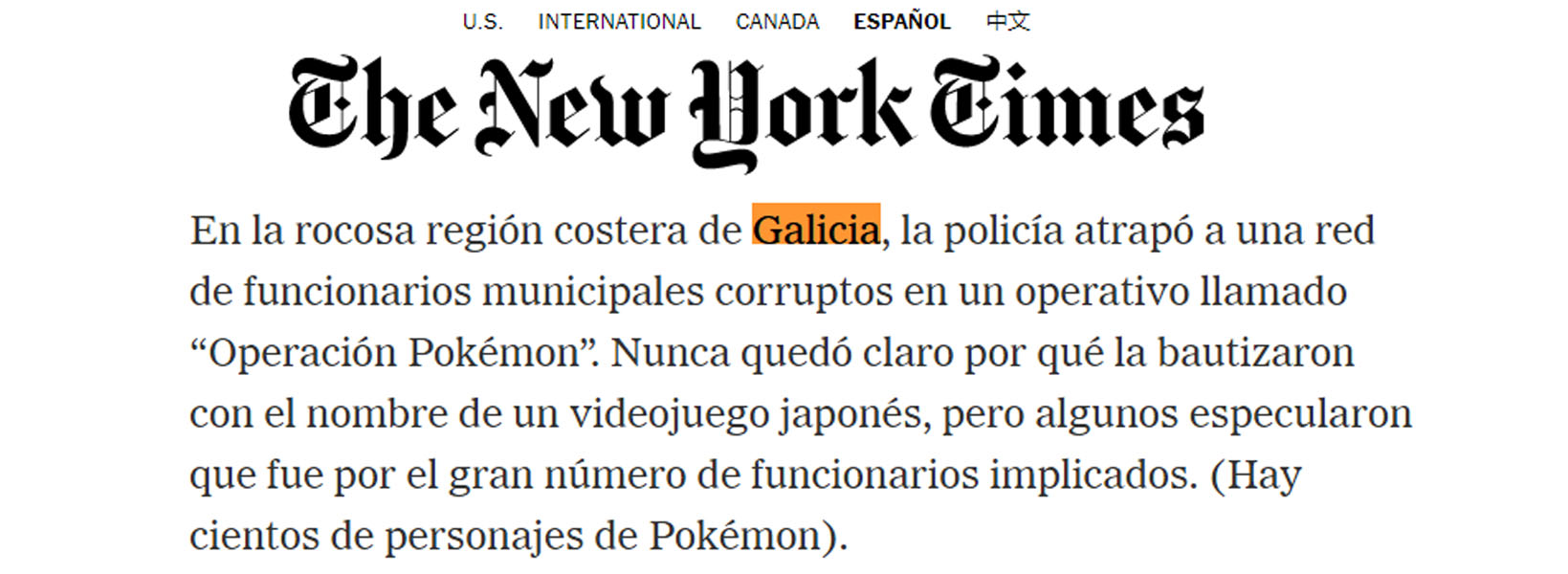 newyorktimes galicia corruptos